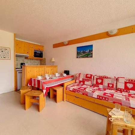 Lumineux Avec Balcon Sud, Aux Pieds, 24 M², 4 Pers., Parking Gratuit - Fr-1-344-945 * サン・マルタン・ド・ベルヴィル