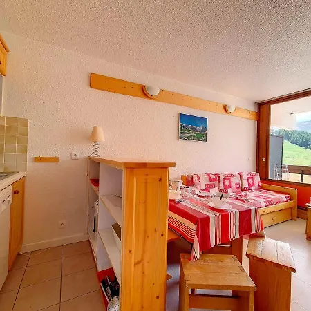 Lumineux Avec Balcon Sud, Aux Pieds, 24 M², 4 Pers., Parking Gratuit - Fr-1-344-945 * サン・マルタン・ド・ベルヴィル